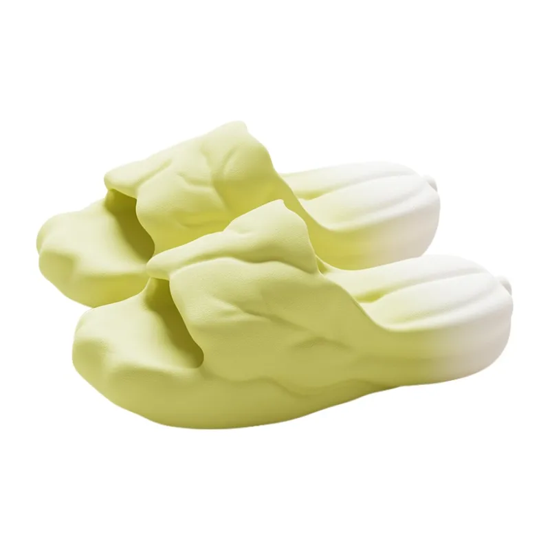 Warm Edge Vegetable Slippers Unisex, Summer Home Indoor Platform Comfortable Cartoon Cute Slippers-8
