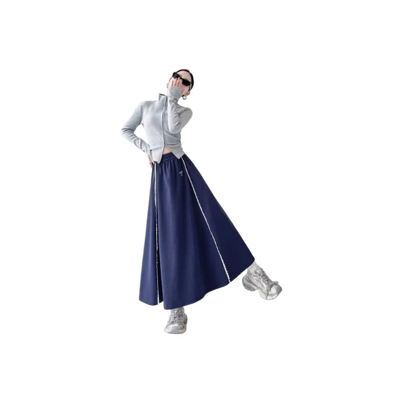 MPOX Casual Long Skirts Women's-6