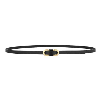 TUCANO Alloy Leather Belts Unisex 2cm