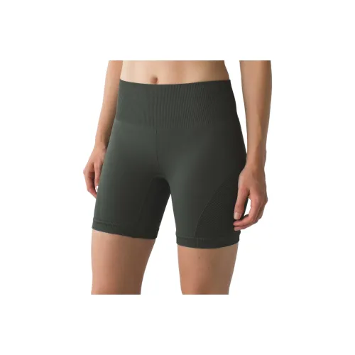 Lululemon Sculpt Sports Shorts Satin Women's Green