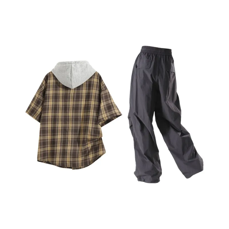 LIVINGTOWN Shirt Matching Set Unisex-7