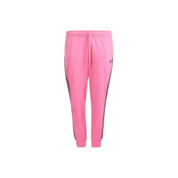 Adidas ESSENTIALS WARM-UP SLIM TAPERED Athletic Trousers Women's Pulsating Magenta
