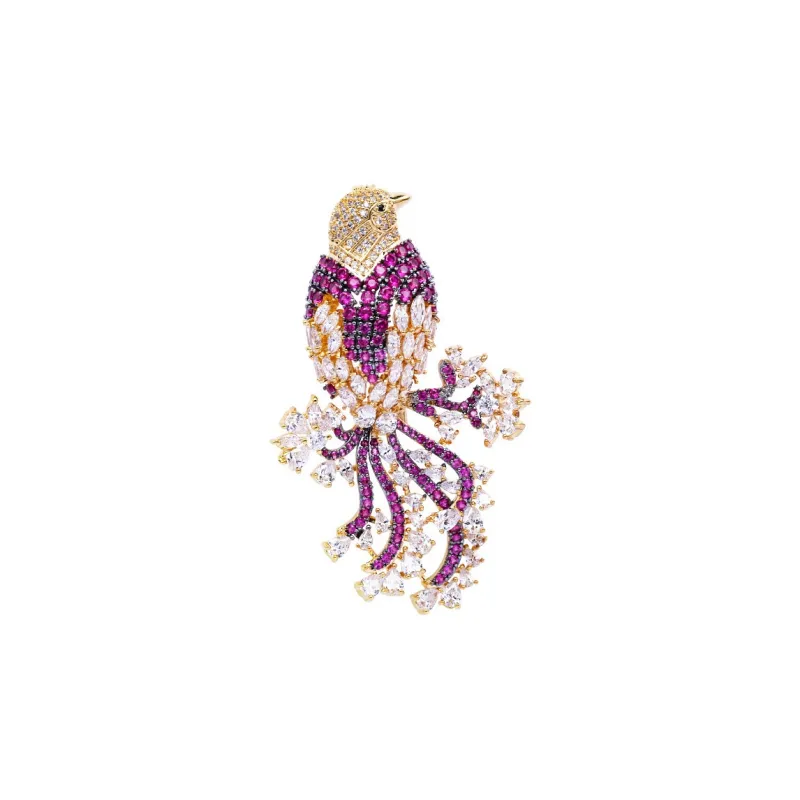 Yamaichi Maru Copper Brooches Women's-2