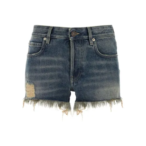Balenciaga Denim lemon shorts Women's Blue