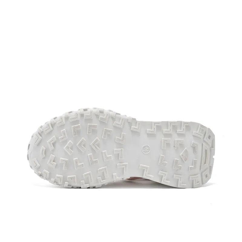 La Chapelle Slip Resistant, Abrasion Resistant, Breathable, Lightweight Low Top Casual Shoes Women's White Pink-4