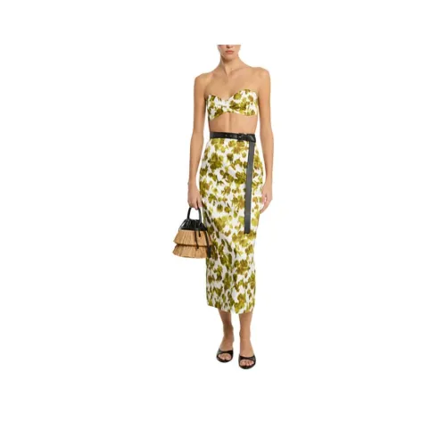 MICHAEL KORS Casual Long Skirts Women's Green