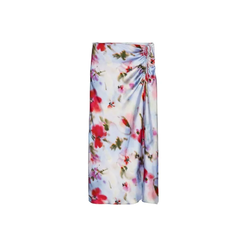 ZARA Casual Long Skirt Women's Multicolor-0
