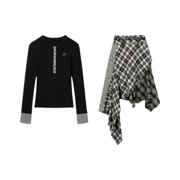 JOSR Two Piece Skirt Sets Women's