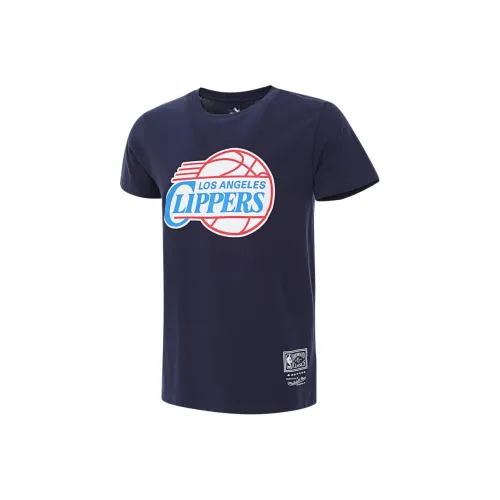 Mitchell & Ness T Shirt Unisex Dark Blue