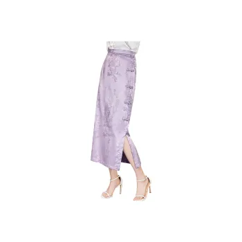 Cypress House Casual Long Skirt Women's Purple