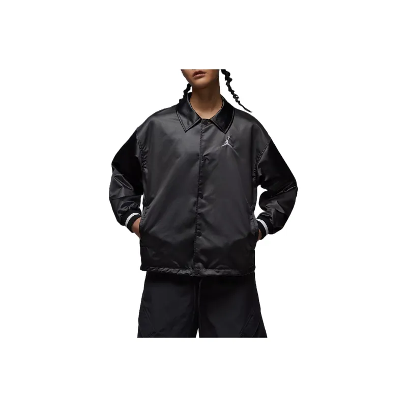 Jordan SS25 Jacket Women's Black Sail White-0