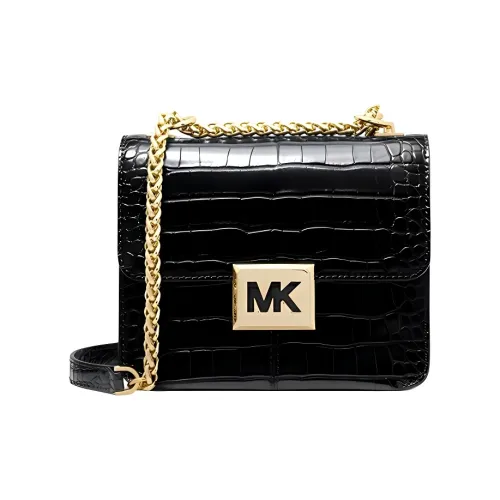 MICHAEL KORS Sonia Leather Shoulder Bag Crossbody Bag Small Size Women's Black