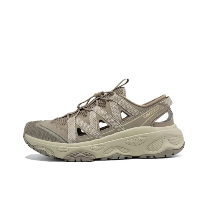 361° Slip Resistant And Breathable River Trekking Shoes Men's Beige-0