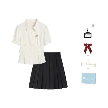 Ice Cream And Whale Summer JK Uniform Set Women's Gift Box Set