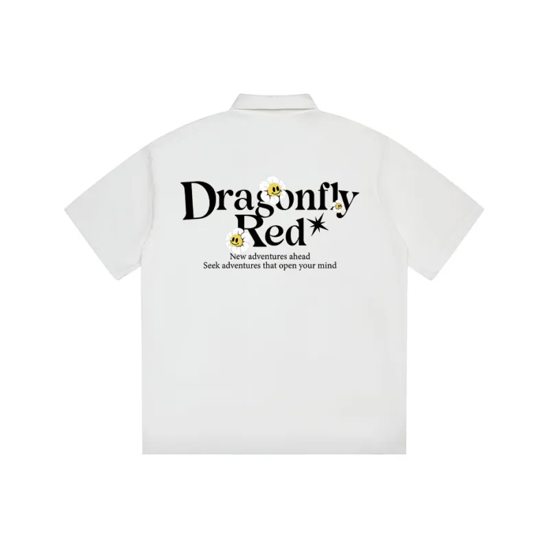 RED DRAGONFLY Polo Shirt Unisex-1
