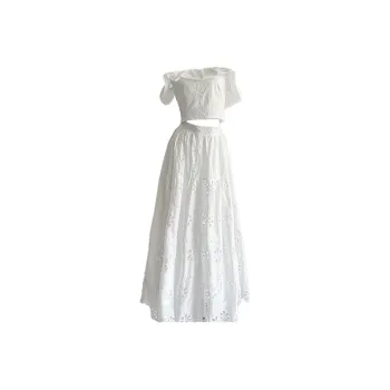 Manekniv Skirt Set Women's White