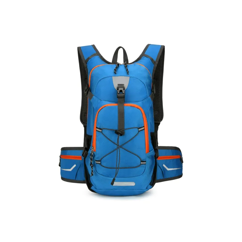 H YXIANG Nylon Backpack Regular Unisex Multicolor-3