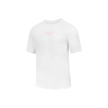 QIAODAN T Shirt Men's Jordan White/Thick Board Print