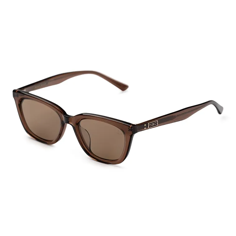 HELEN KELLER Plate Frame Cat Eye Sunglasses Unisex-10