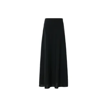 BESIONIA SS25 Casual Long Skirts Women's Black