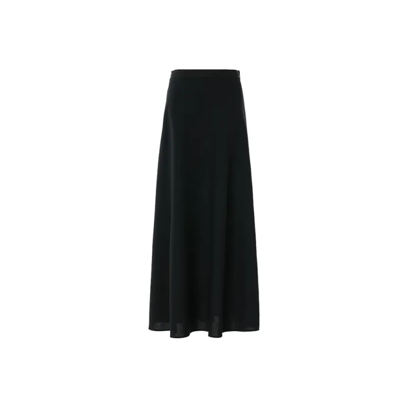 BESIONIA SS25 Casual Long Skirts Women's Black-0
