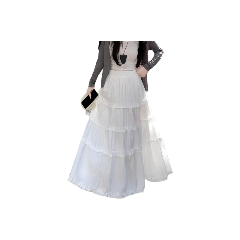 HTHK Casual Long Skirts Women's-6