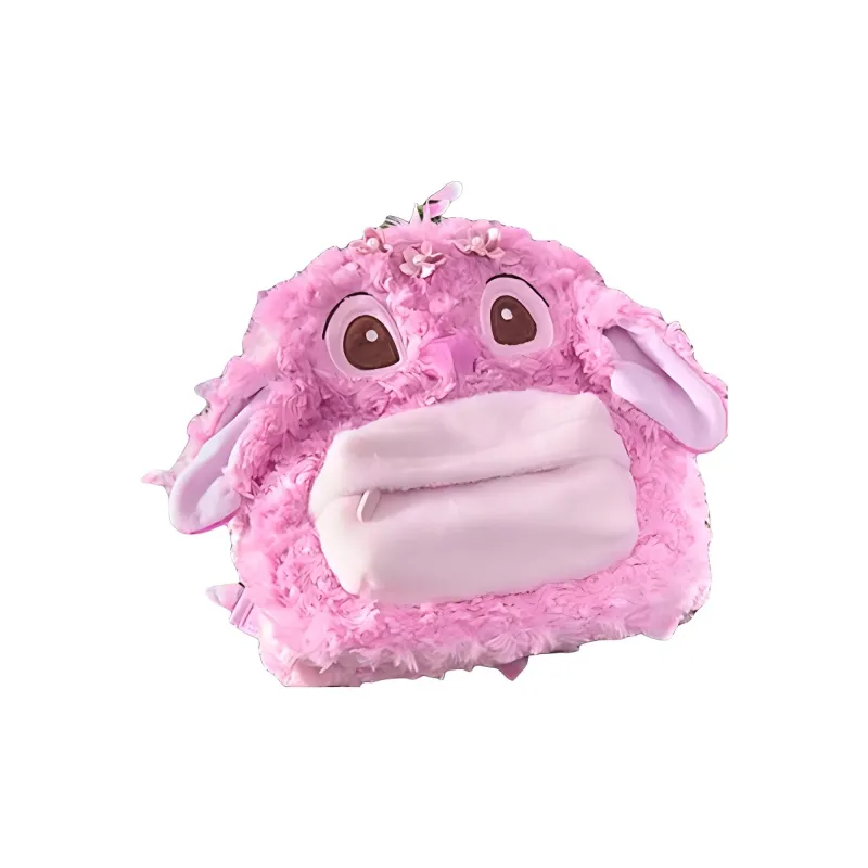 Disney Plush Backpack Women's Pink-1