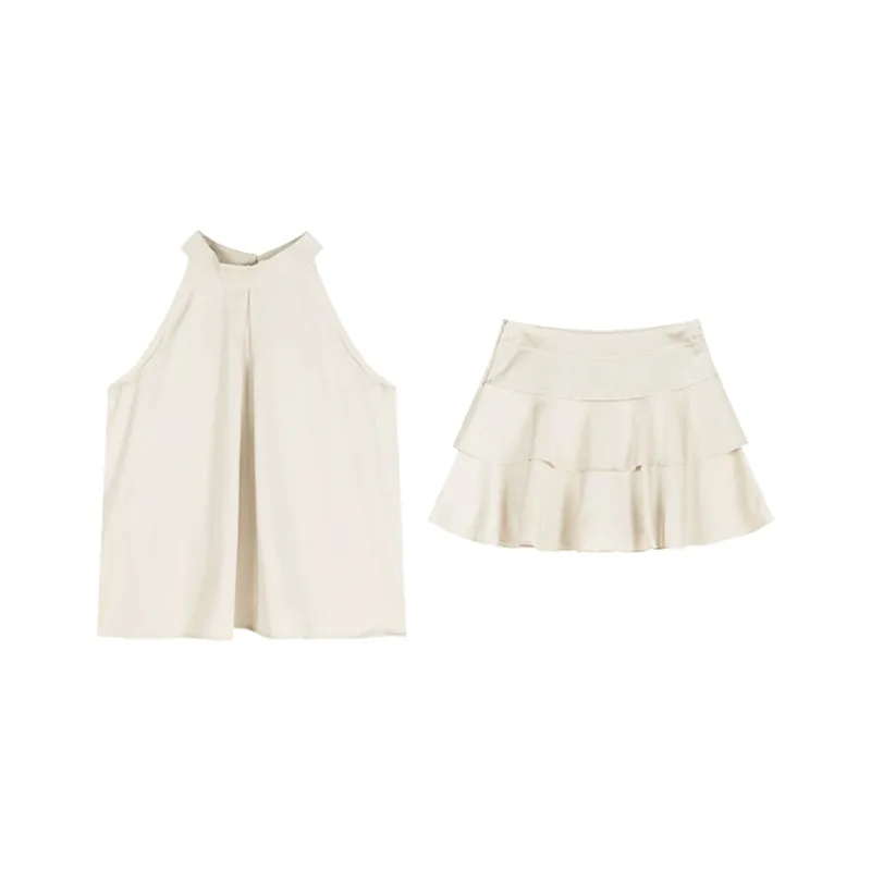 PAZZO Two Piece Skirt Sets Women's-0
