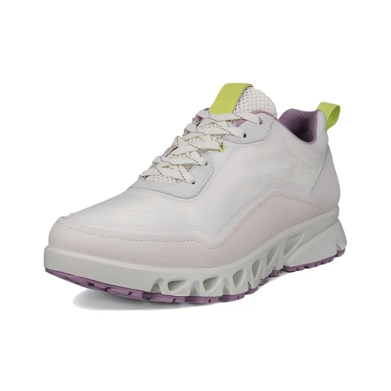 Ecco Multi Vent Abrasion Resistant Low Top Casual Shoes Women's White-1