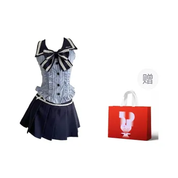 BEAUTIFUL CONFESSION Skirt Set Women's Blue