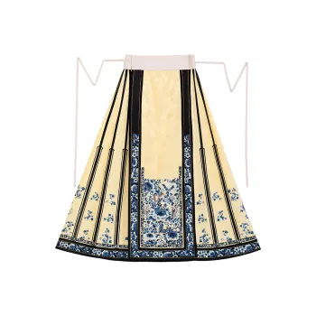 YICHENGFENGXU Casual Long Skirt Women's Yellow