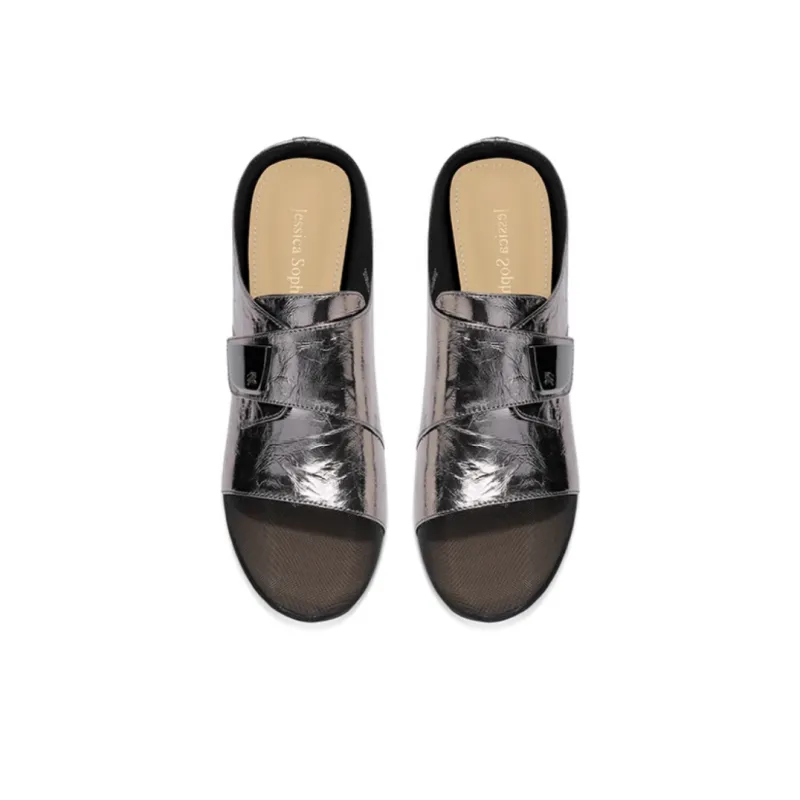 JESSICA SOPHIA Rubber Sole Odor Resistant Closed Toe Slippers Women's-4