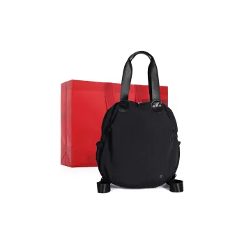 Dubaolu Fabric Backpack Large Size Women's Forest Green/Light Camel/Black