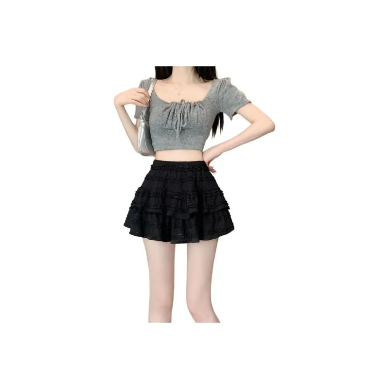 JEANSWEST Casual Short Skirts Women's-6