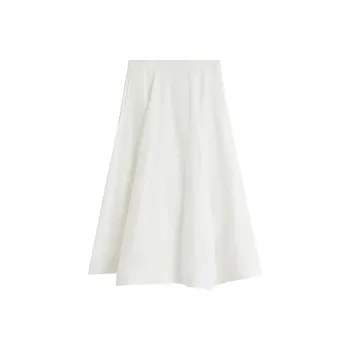 Inman Casual Short Skirts Women's Pearl White