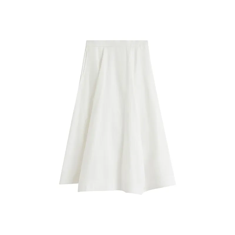 Inman Casual Short Skirts Women's Pearl White-0