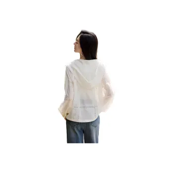 Mo Han Yi Mei SS24 Jackets Coats Women's Natural White