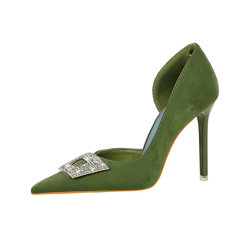 YAFEI XUANYU Slim Heel High Heels 10.5CM Women's-12