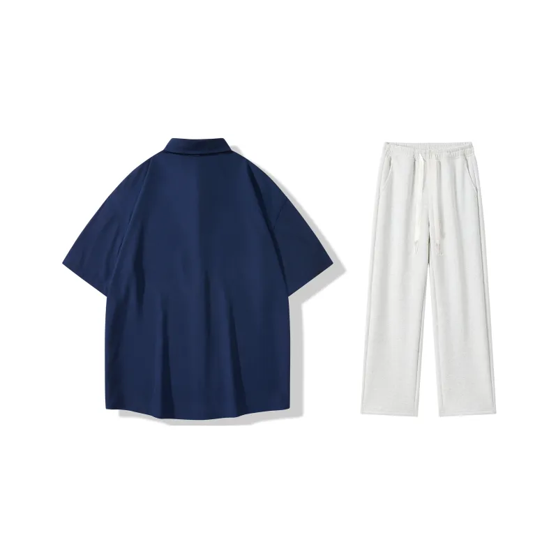 LA'T.WEEKEND Shirt Matching Set Unisex-75