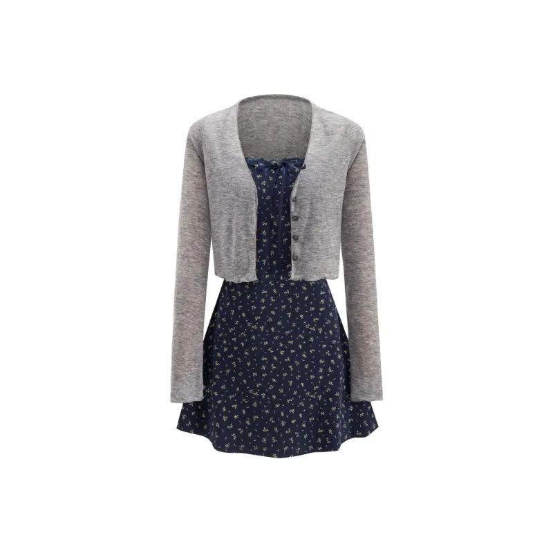 QYPRF Two Piece Skirt Sets Women's-0