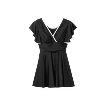 Yiner Life Swim Dresses & Skirts Women's Black