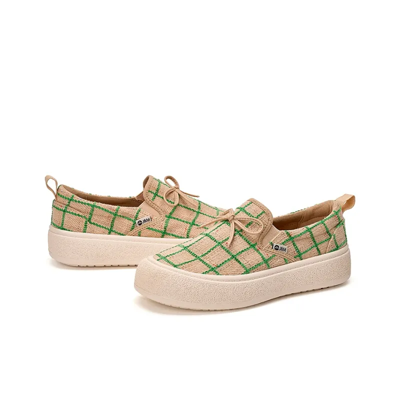Joy&Mario Abrasion Resistant Height Increasing Slip Resistant Low Top Casual Shoes Women's-10