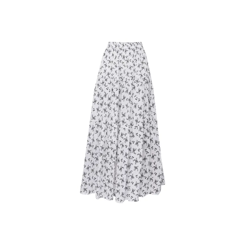 Mu Xiao Xin Casual Long Skirt Women's-0