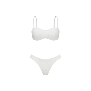 YUKARI SWIM Two Piece Swimsuits Women's White