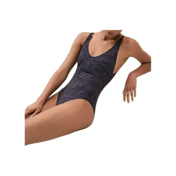 HERMES One piece Swimsuit Women's Blue