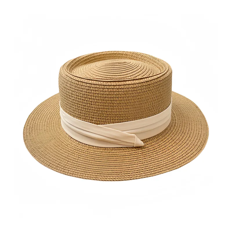 OXO OVERLOAD Paper Reed Straw Hat Top Hat Unisex-2