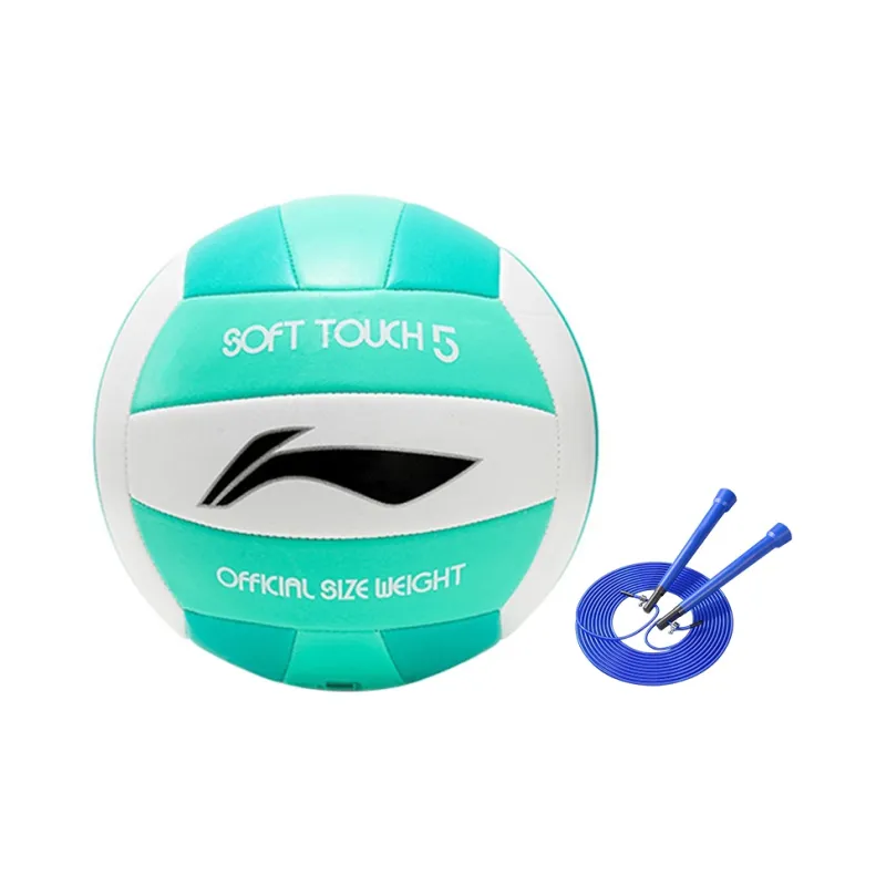 LiNing PVC Size 5 Ball Volleyball Unisex White Green-22
