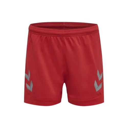 Hummel LEAD WOMENS POLY Sports Shorts Women's Red