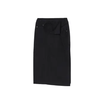 Yohji Yamamoto Casual Long Skirt Women's Black