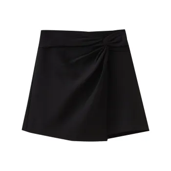 SHUIYUNJIAN Casual Short Skirts Women's Black